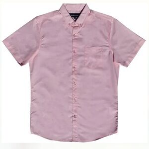 Solid light pink button up xxl